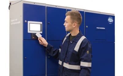 CHIPTEX U-Cab kledinguitgifte systeem