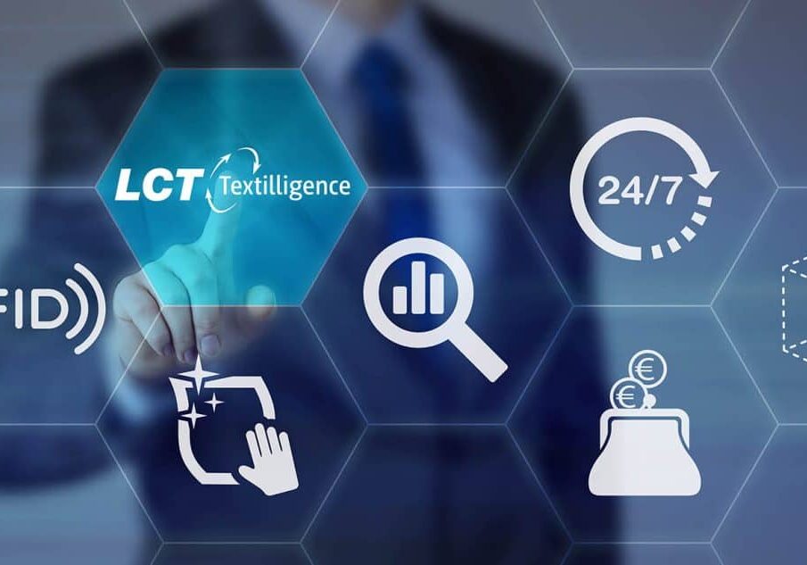 LCT-Textilligence pijlers RFID 24/7 kostenbesparend ruimtebesparend hygi&euml;ne transparantie